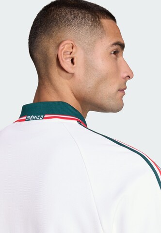 ADIDAS PERFORMANCE - Sudadera con cremallera deportiva 'Mexico Away Anthem' en blanco