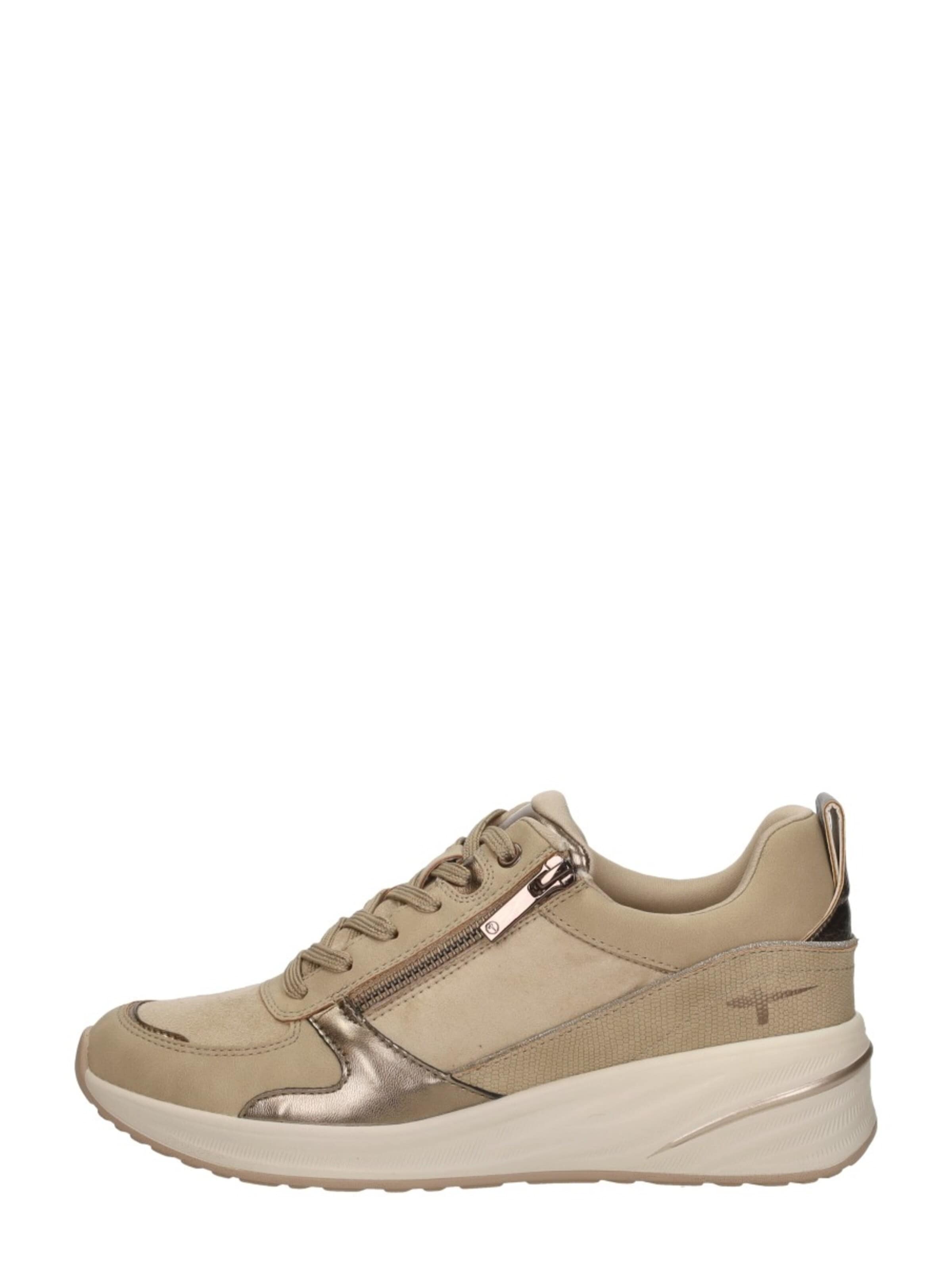 Tamaris Sneakers laag 'Sneakers Laag' in Beige: voorkant