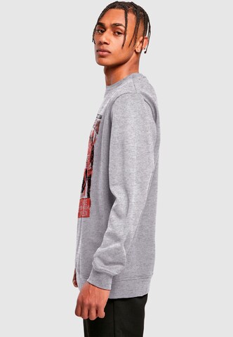 ABSOLUTE CULT Sweatshirt 'Deadpool - Deadpool Vs Deadpool' in Grey