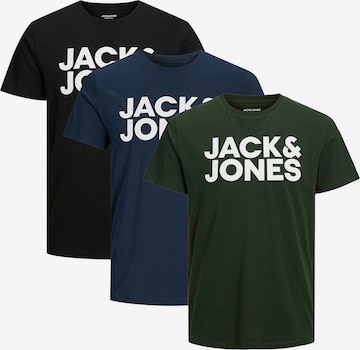 JACK & JONES Shirt 'Corp' in Green: front