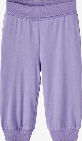 NAME IT Tapered Pants 'OTILDA' in Purple: front