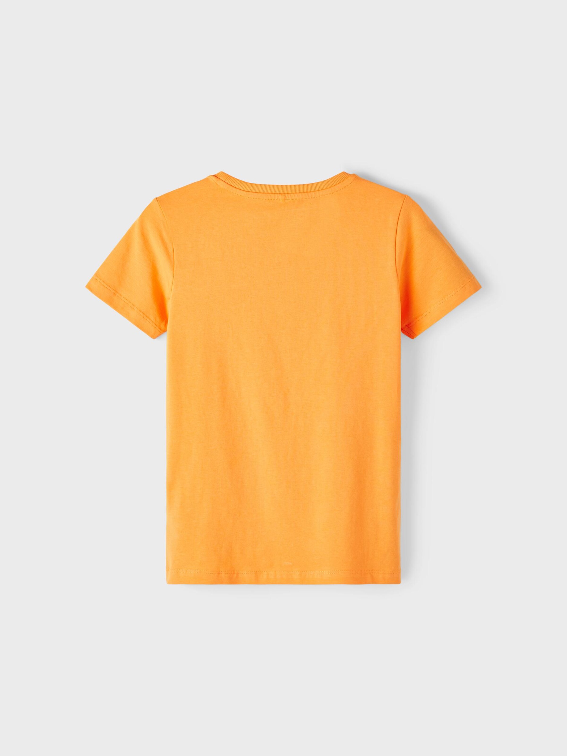 Kinder Teens (Gr. 140-176) NAME IT Shirt 'Bubby' in Orange - YW97134