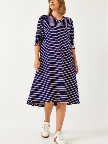 Bianco Lucci Šaty - Modrá: predná strana