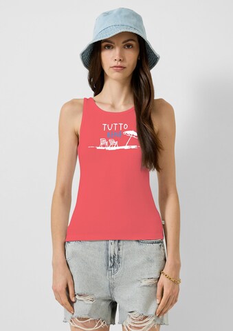 QS Shirt in Red: front
