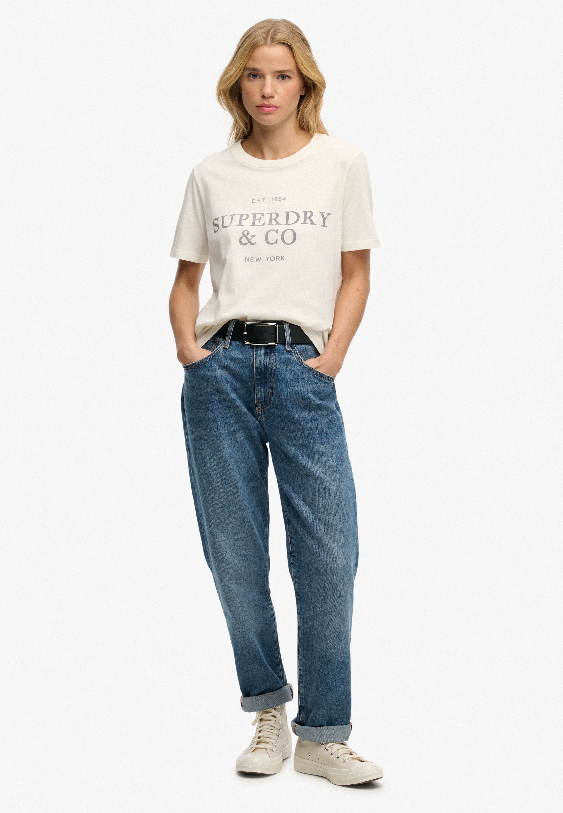 Superdry & Co Tričko - Béžová