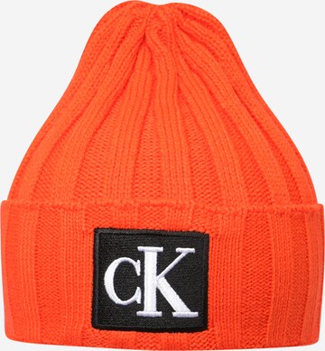 Bonnet Calvin Klein Jeans en orange