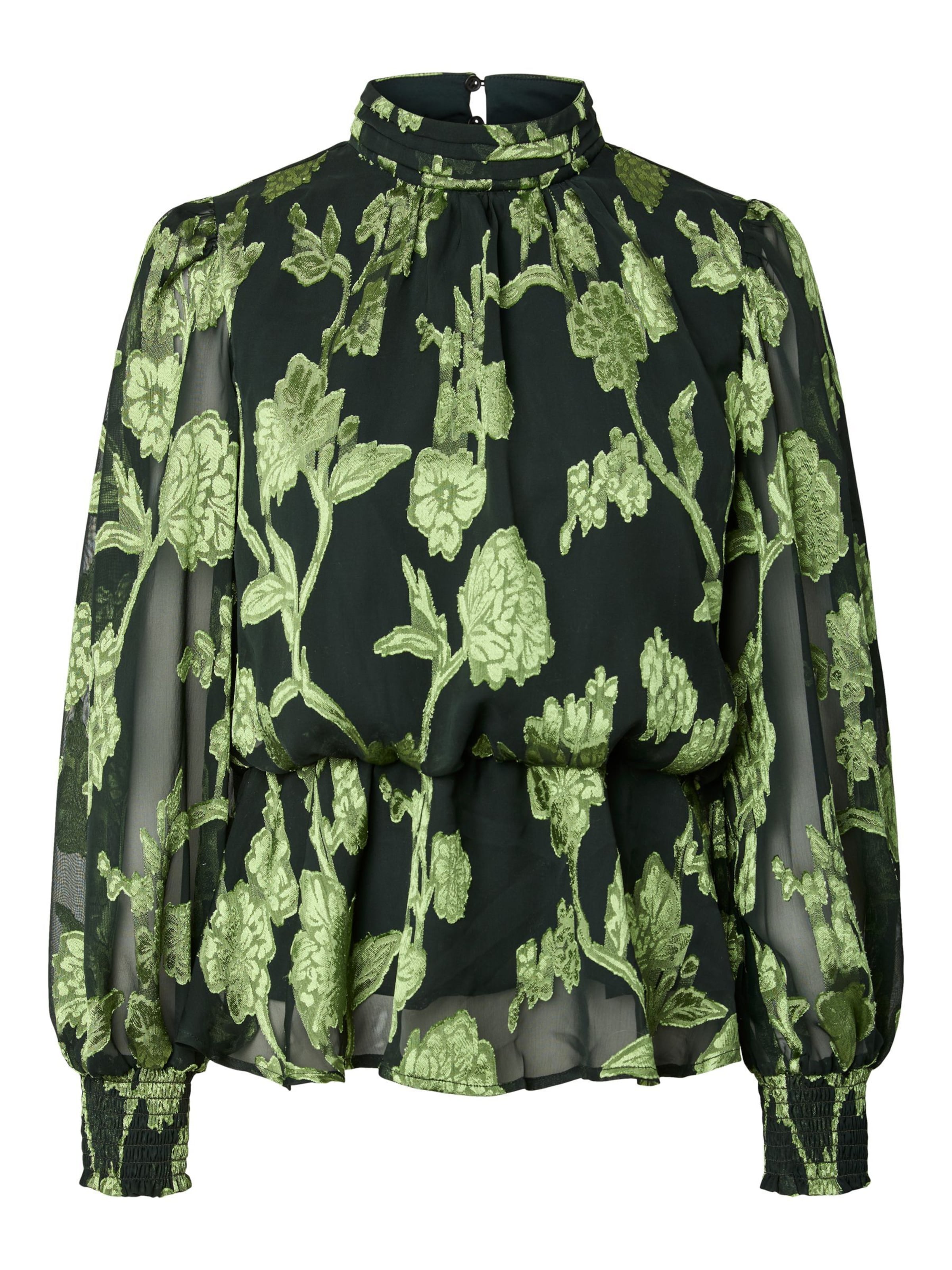 YAS - Blusa 'DASH' en negro: frente