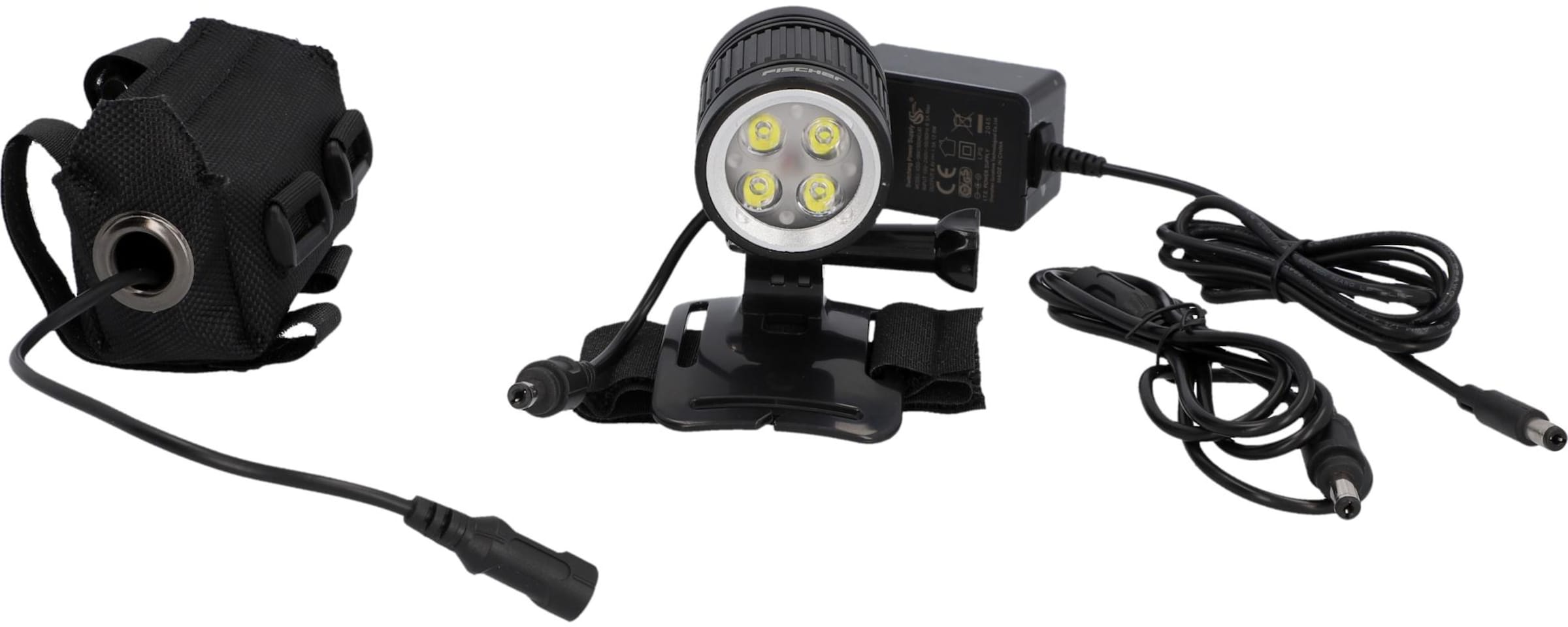 FISCHER Fahrräder Lamp in Black