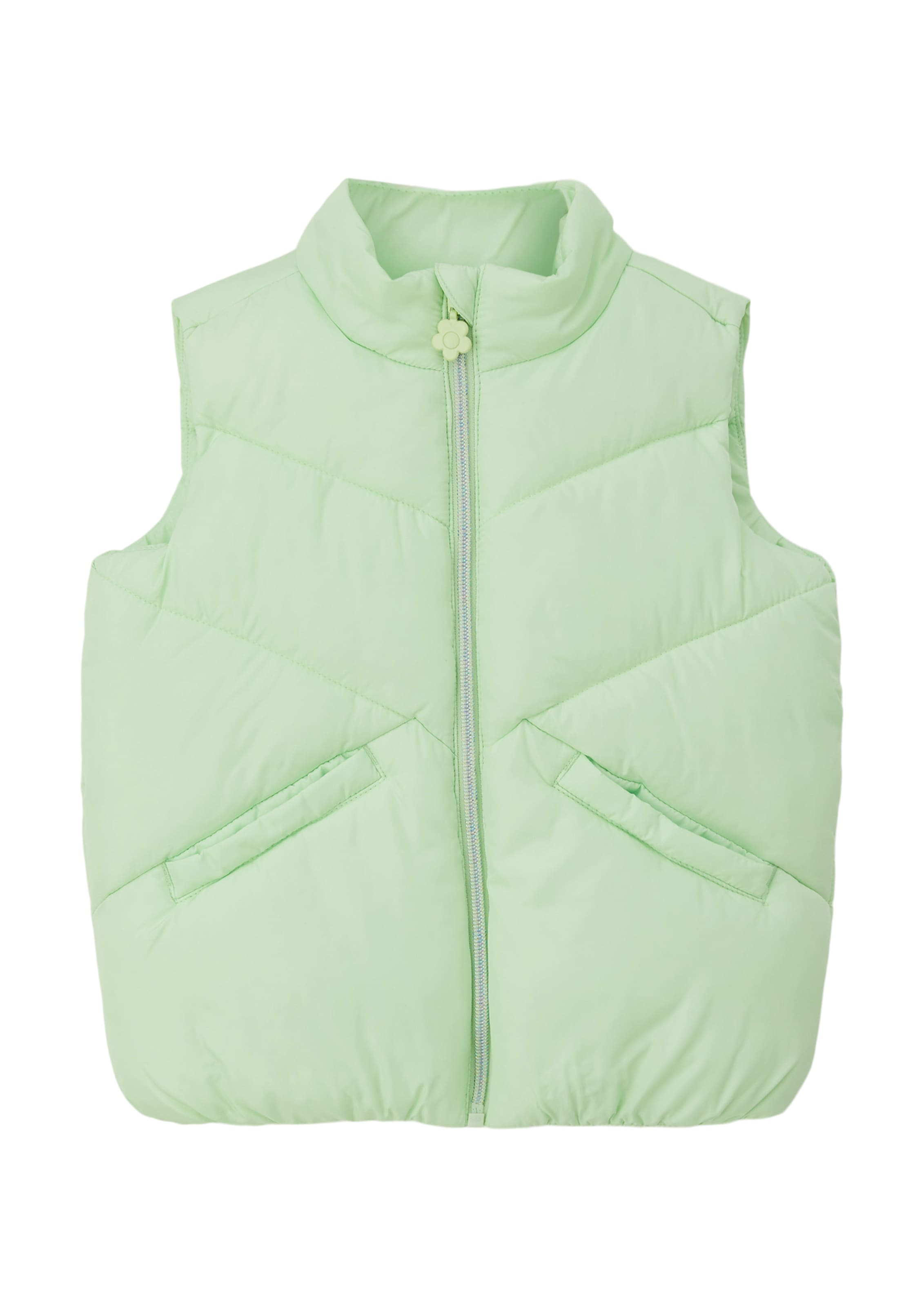 s.Oliver Bodywarmer in Groen: voorkant