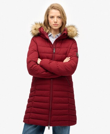 Veste mi-saison 'Fuji' Superdry en rouge : devant