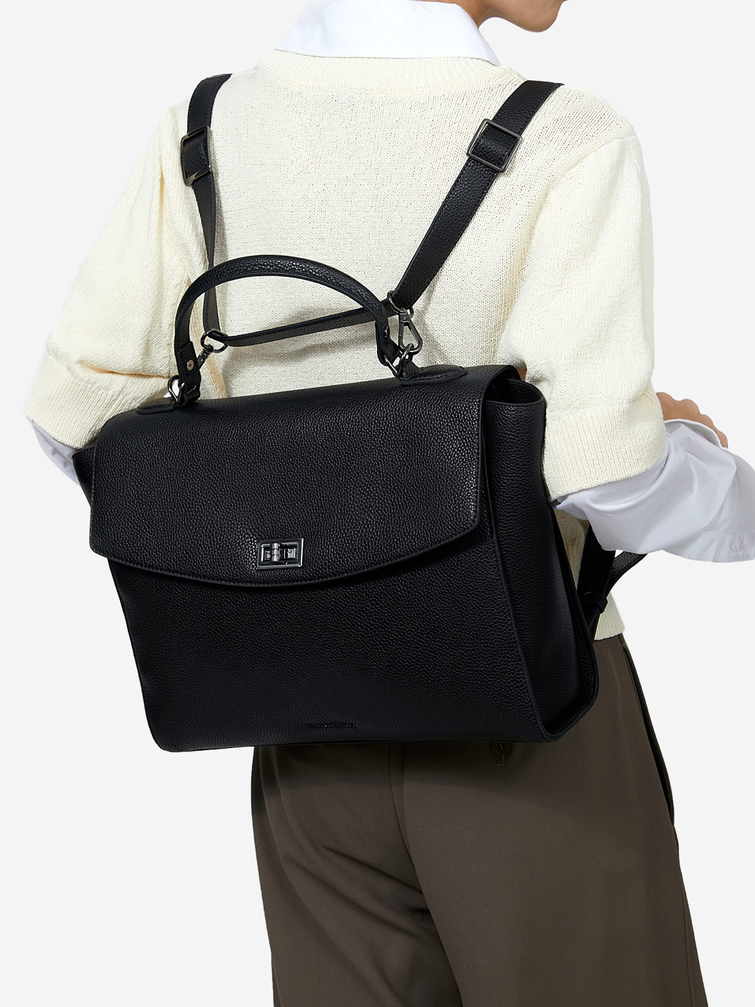 Sac à dos 'Potter' Victoria Hyde en noir : devant