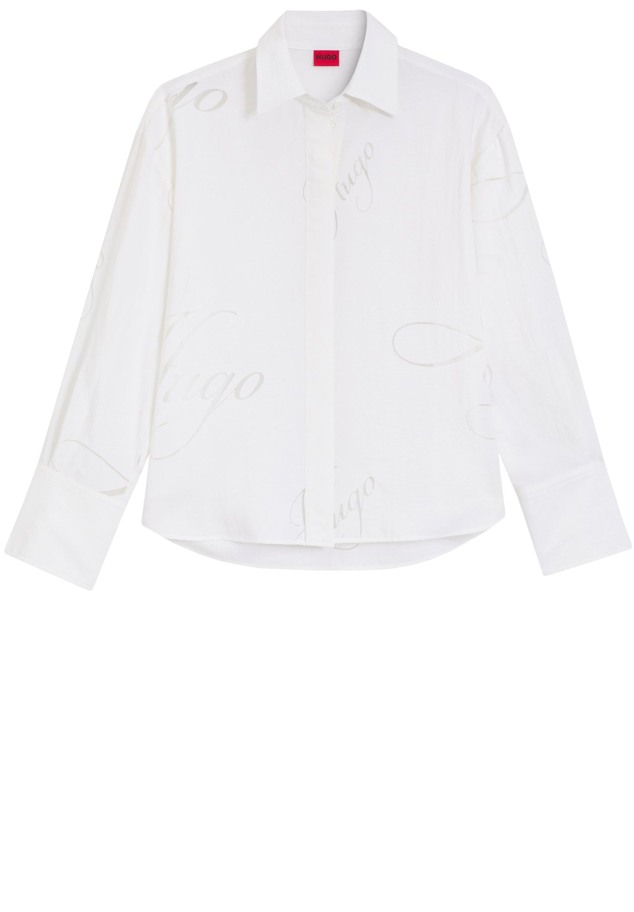 HUGO Blouse in XS in Silver / White, Item view