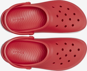 Sabots Crocs en rouge