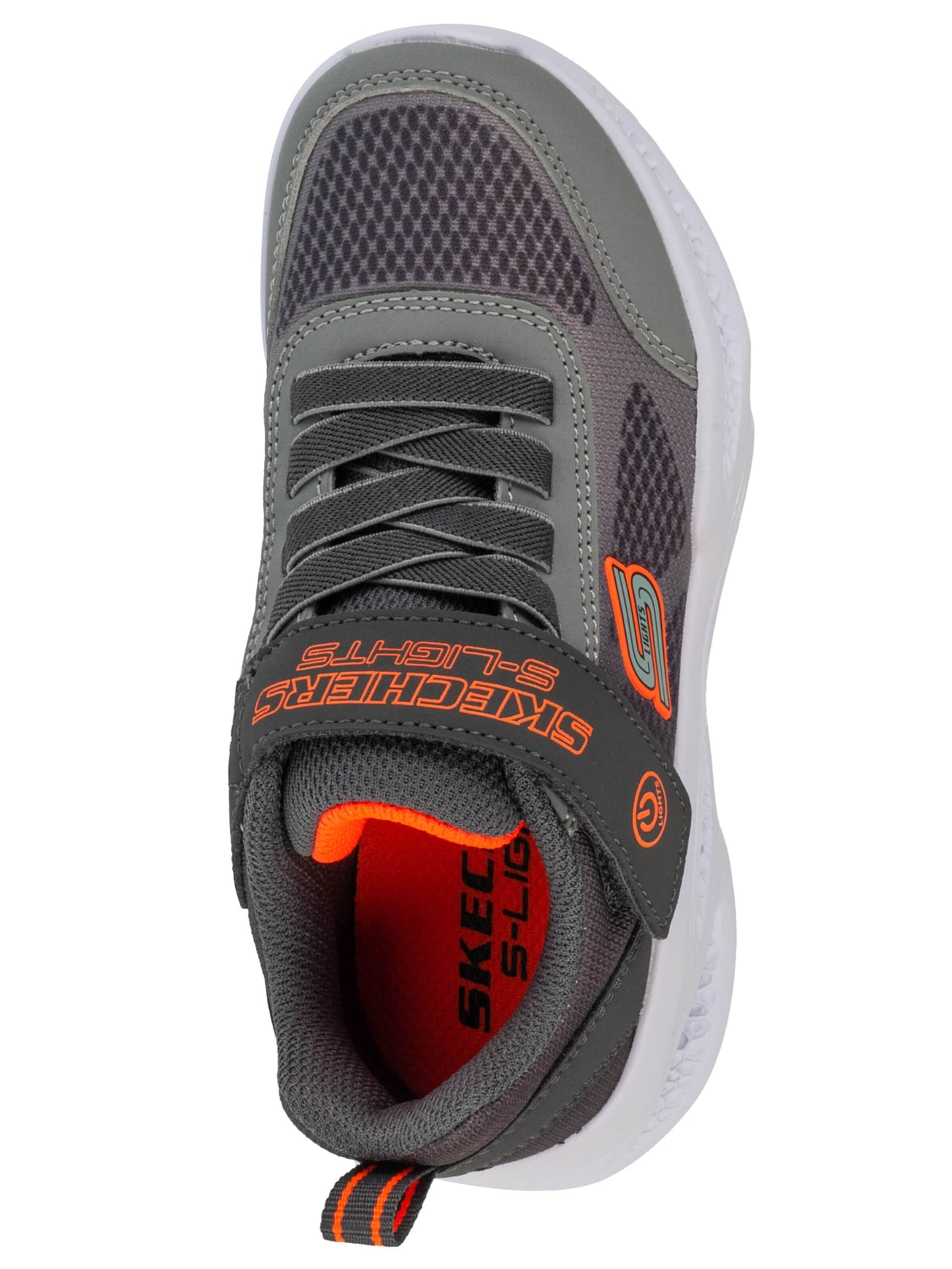 SKECHERS Trainers 'Skechers Meteor-Lights - Krendox' in Grey