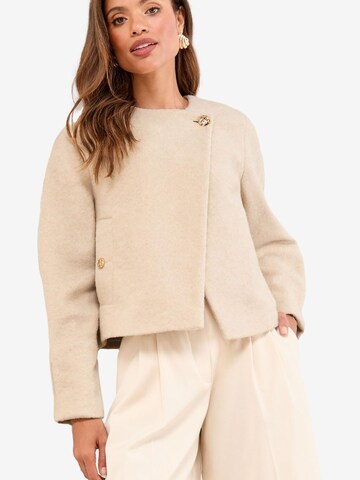 Lipsy Übergangsjacke in Beige: Vorderseite