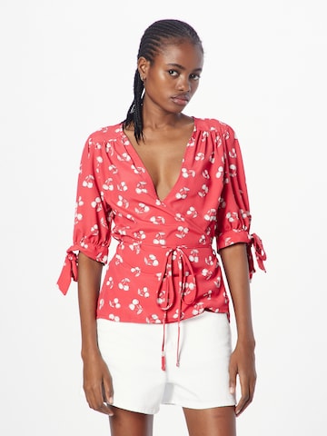 Dorothy Perkins Bluse i rød: forside