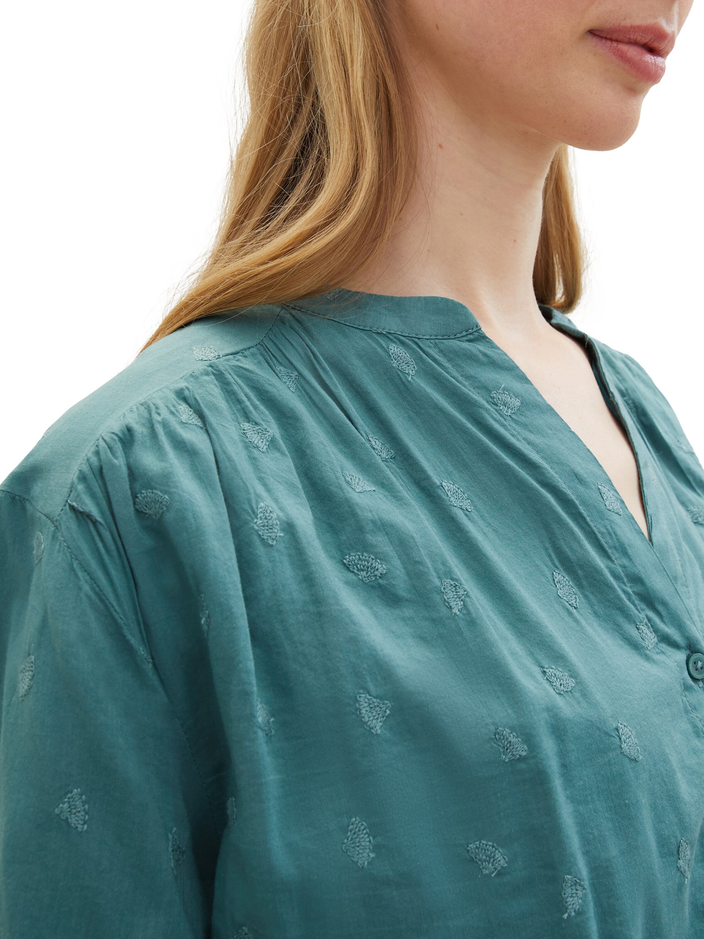 Chemisier TOM TAILOR en vert