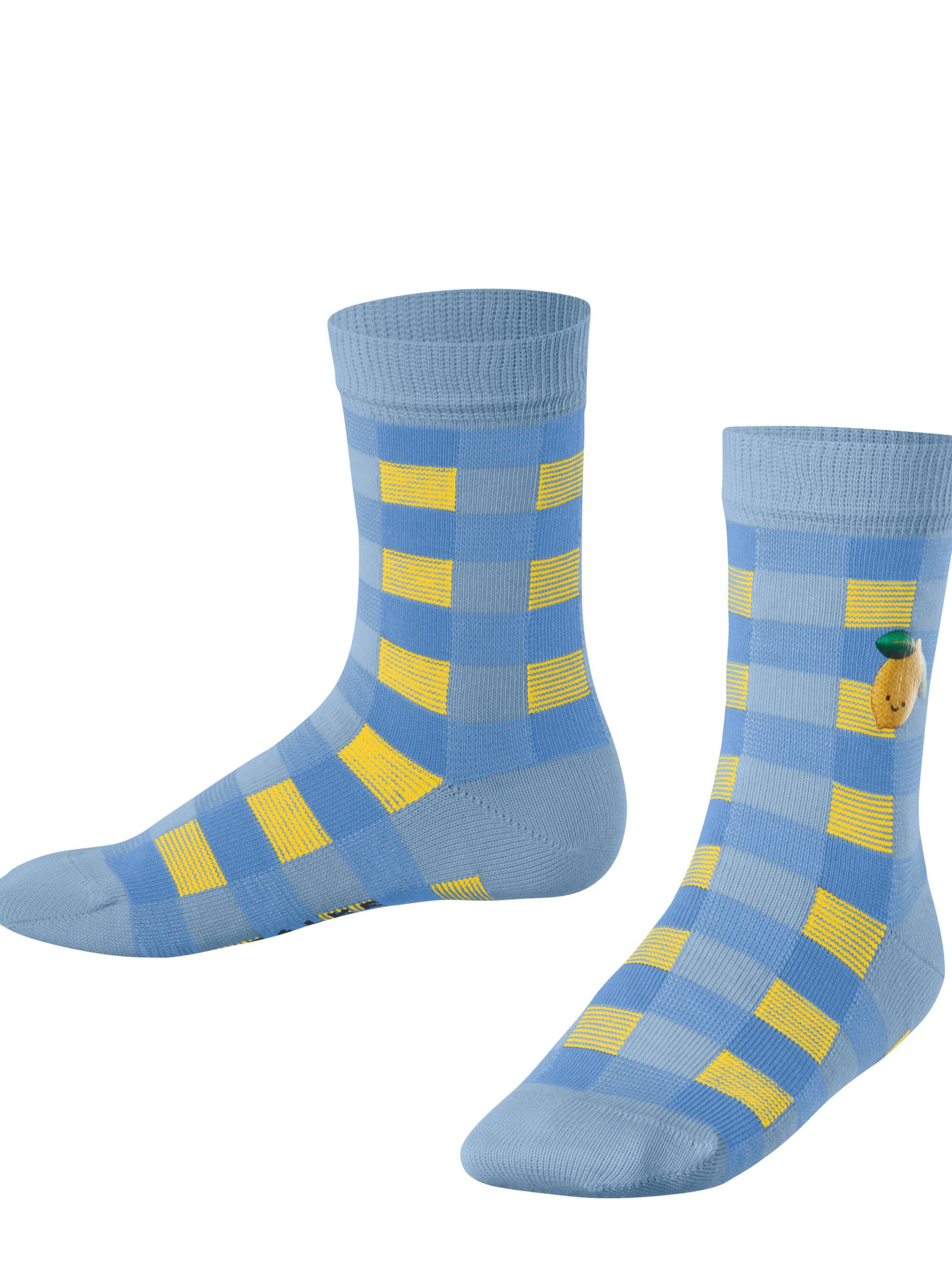 FALKE Socken 'Lemon Patch'‌‌‌‌‌‌ in Blau: Vorderseite