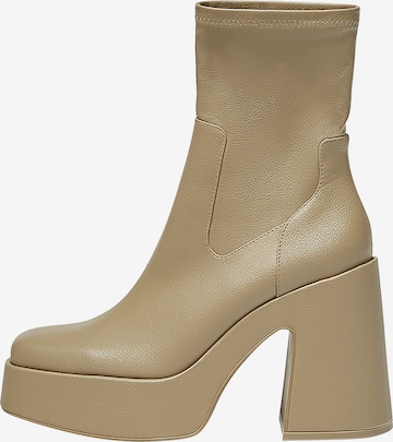 Bottines Pull&Bear en beige