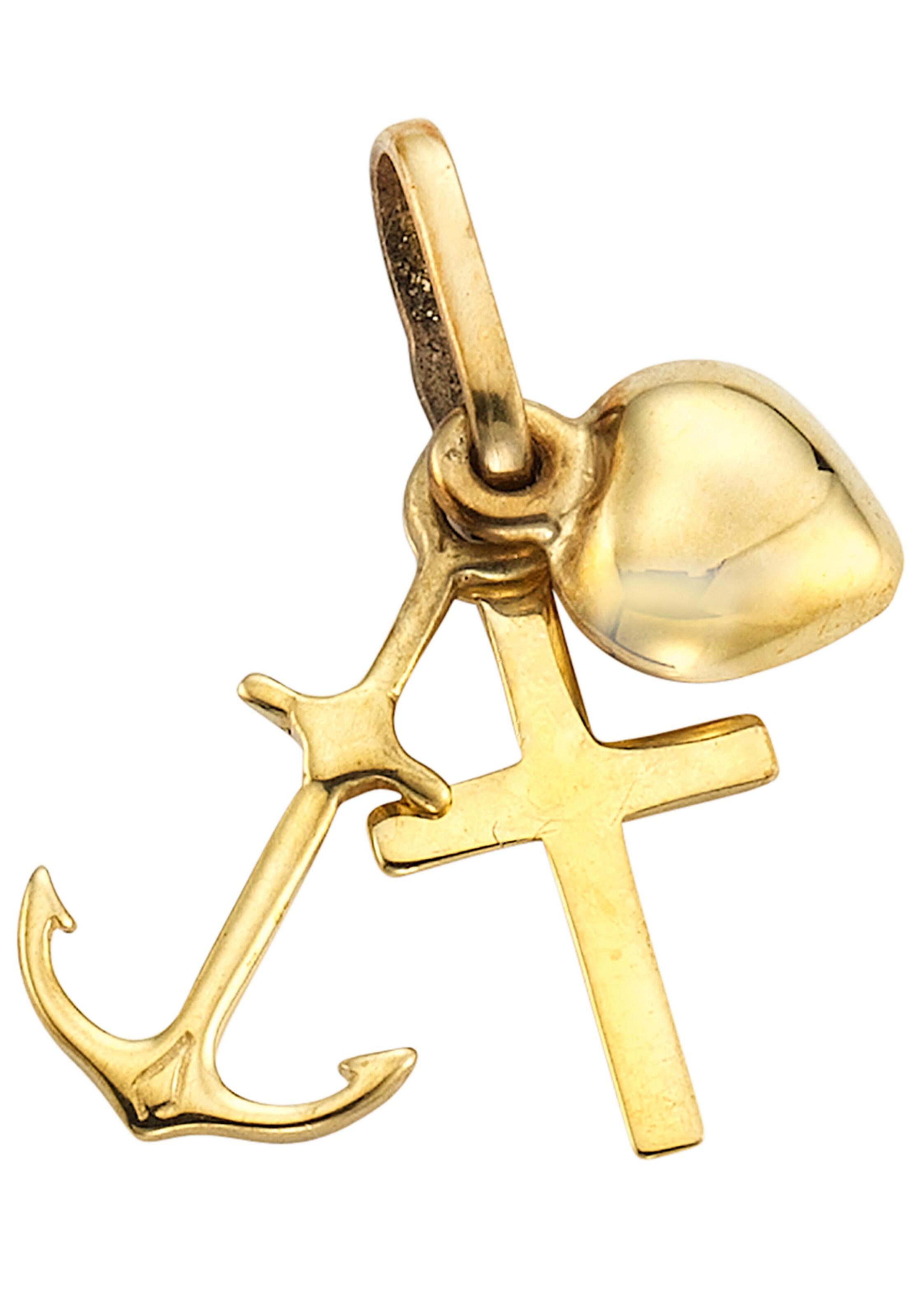 FIRETTI Pendant in Gold: front