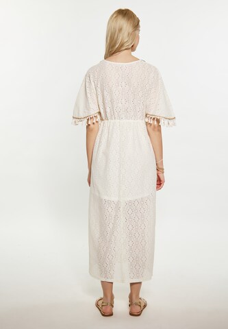 IZIA Beach Dress in White