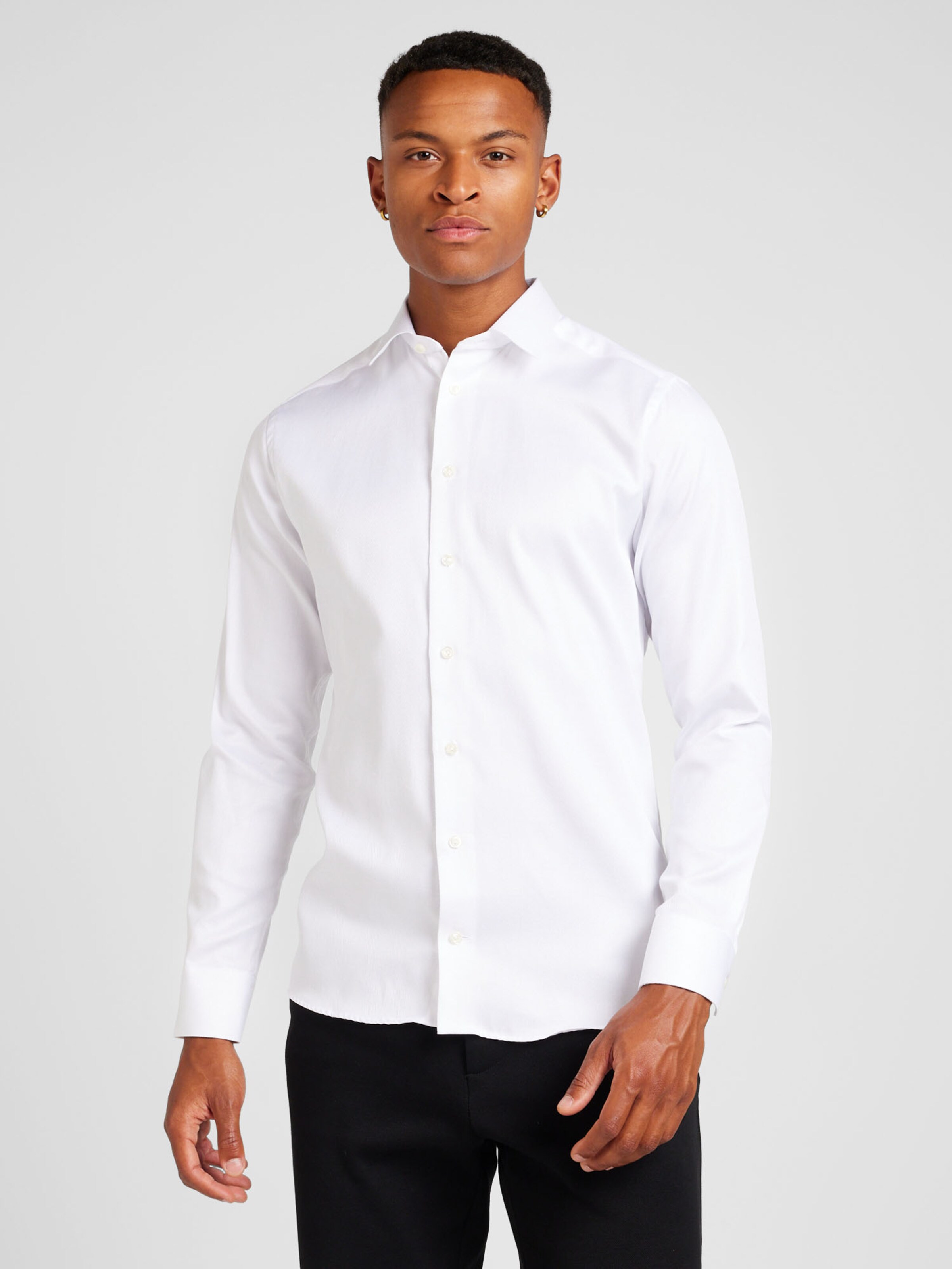 ETON Ajuste regular Camisa en Blanco ABOUT YOU