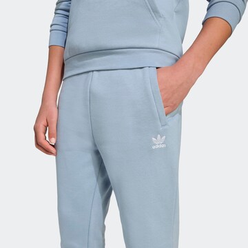 ADIDAS ORIGINALS Tapered Pants 'Trefoil Essentials' in Blue