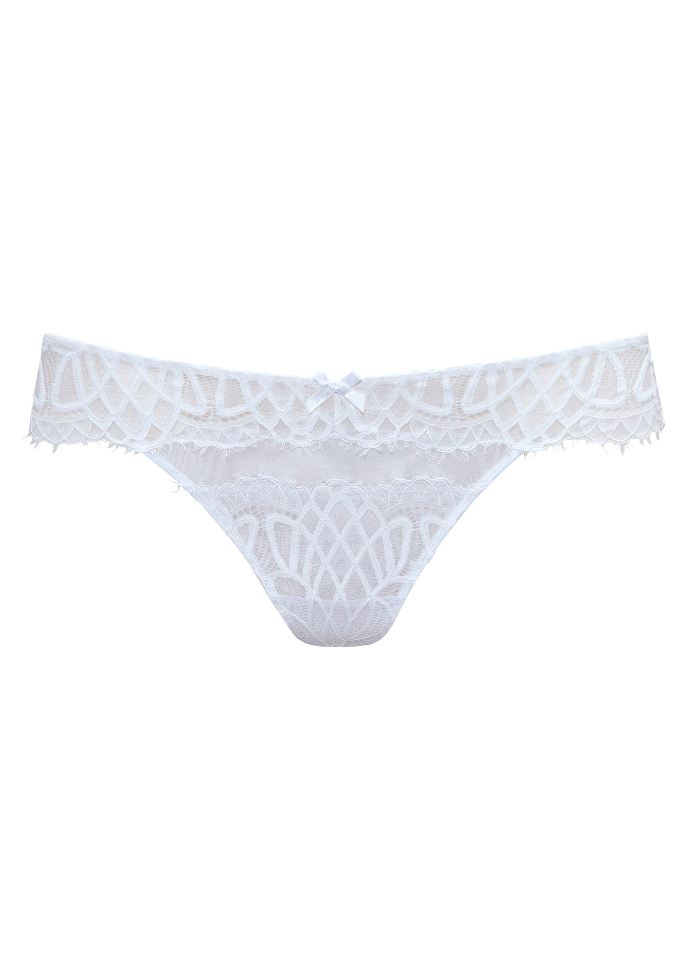 LASCANA Thong in White: front