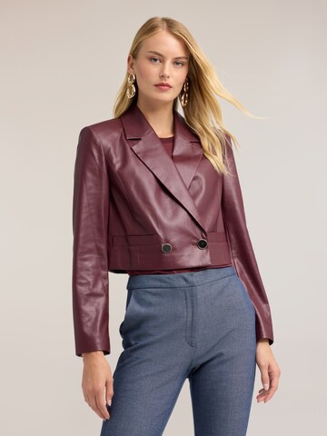 MOTIVI - Chaqueta de entretiempo en rojo