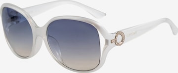 GUESS Okulary przeciwsłoneczne 'Sonnenbrille' w kolorze biały: przód