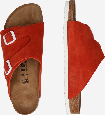 BIRKENSTOCK Muiltjes 'Zürich' in Rood