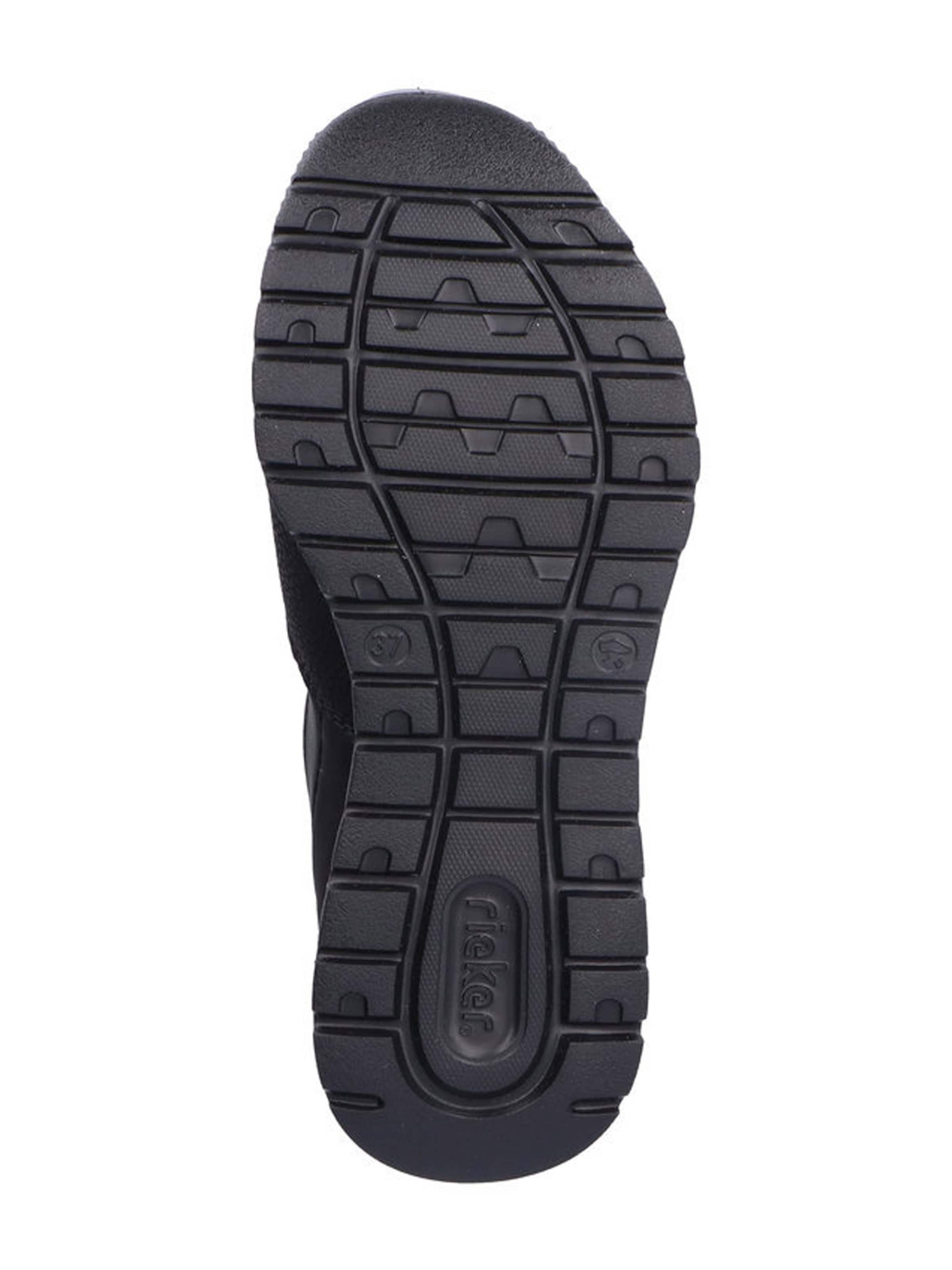 Rieker Trampki slip on w kolorze czarny