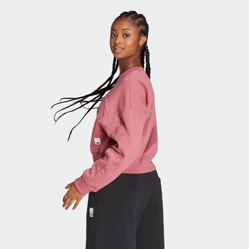 ADIDAS SPORTSWEAR - Sweatshirt de desporto 'Lounge Fleece' em rosa