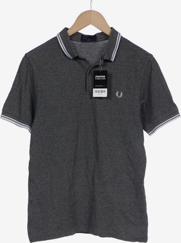 Fred Perry Shirt in M in Grey: front