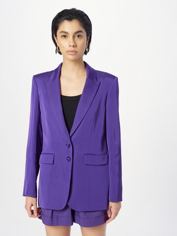 Blazer PATRIZIA PEPE en violet : devant