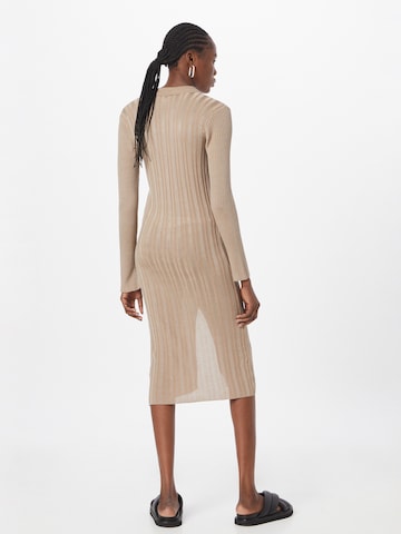 River Island Knitted dress in Beige