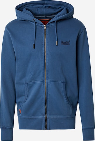 mėlyna Superdry Džemperis 'Essential': priekis