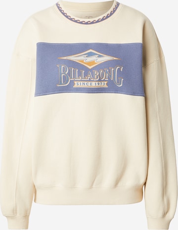 BILLABONGSportska sweater majica 'POINT BREAK' - bež boja: prednji dio