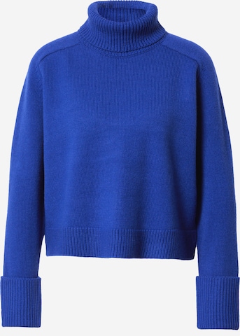 Pull-over co'couture en bleu : devant