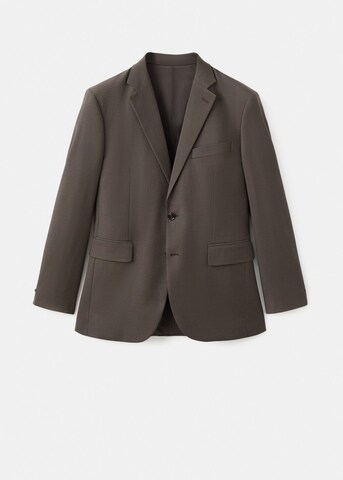 MANGO MAN Regular fit Suit Jacket 'Milan' in Brown