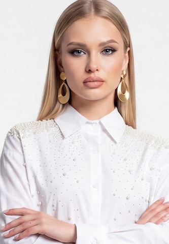 faina - Blusa en blanco
