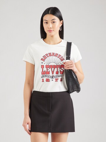 LEVI'S ® T-Shirt 'THE PERFECT' in Weiß: Vorderseite