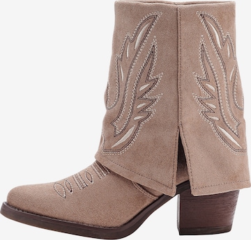 Elara Comwboystøvler i grøn: forside