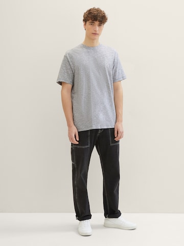 TOM TAILOR DENIM T-Shirt in Grau