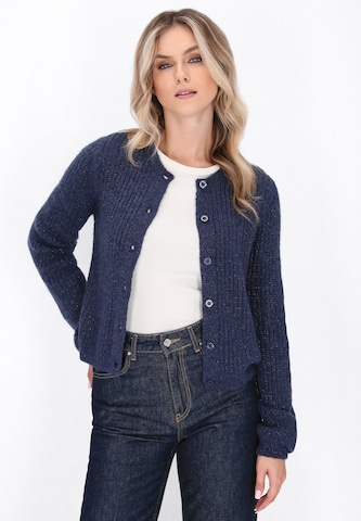 DreiMaster Vintage - Casaco de malha em azul: frente