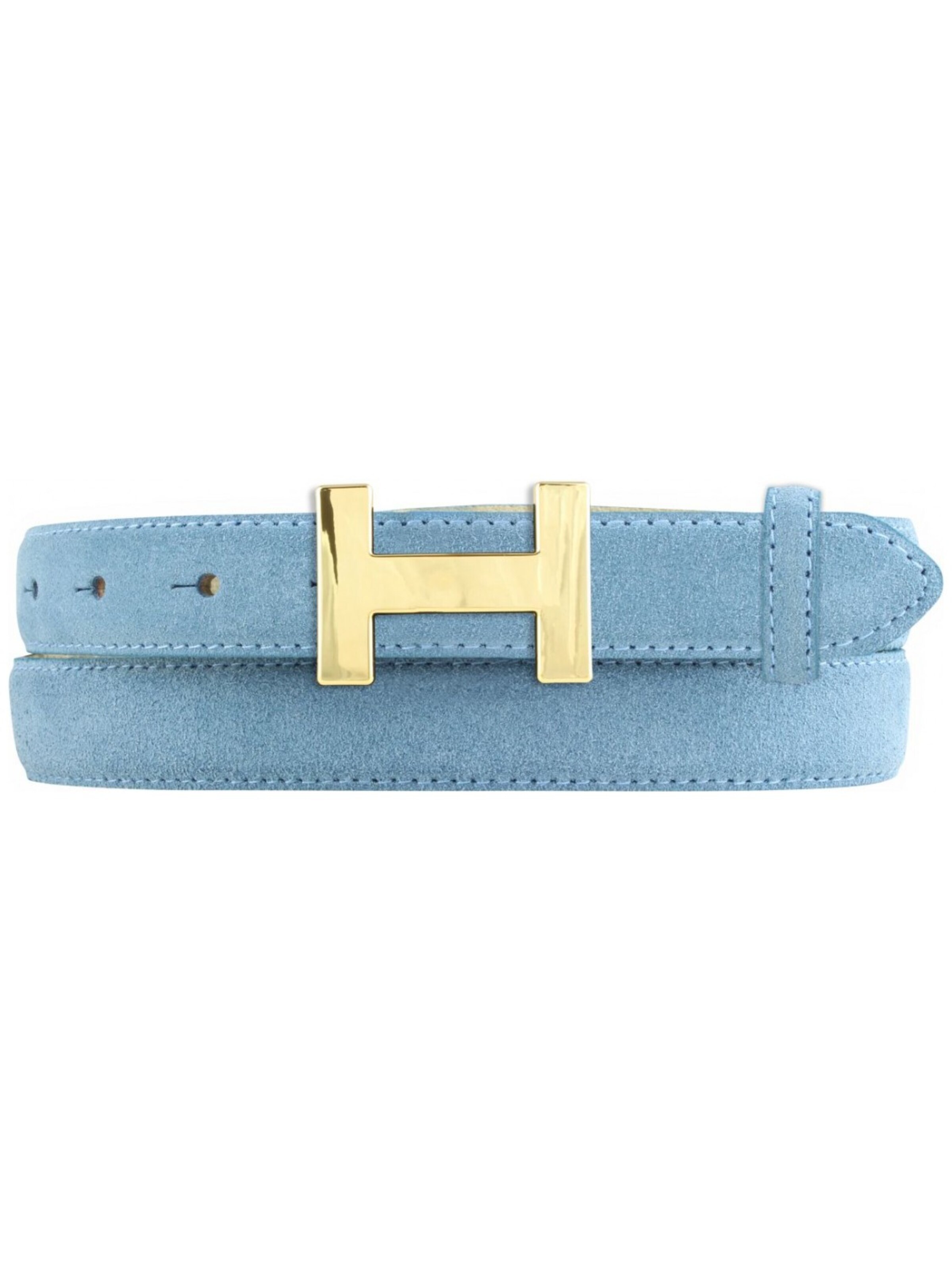 BELTINGER Gürtel 'Horus'‌‌‌‌ in Blau: Vorderseite
