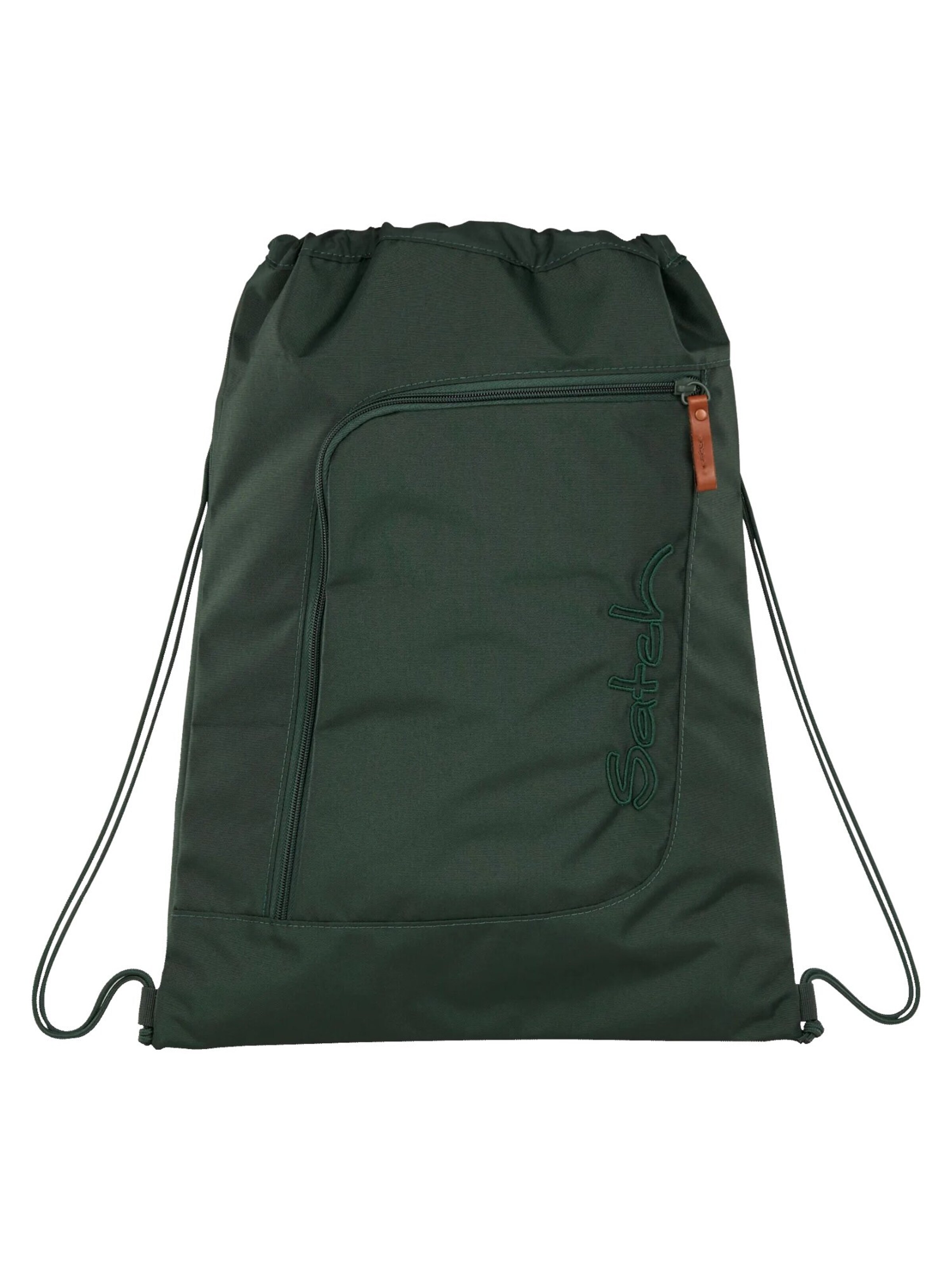 Satch Gym Bag 'Sportbeutel Sportbeutel' in Green: front