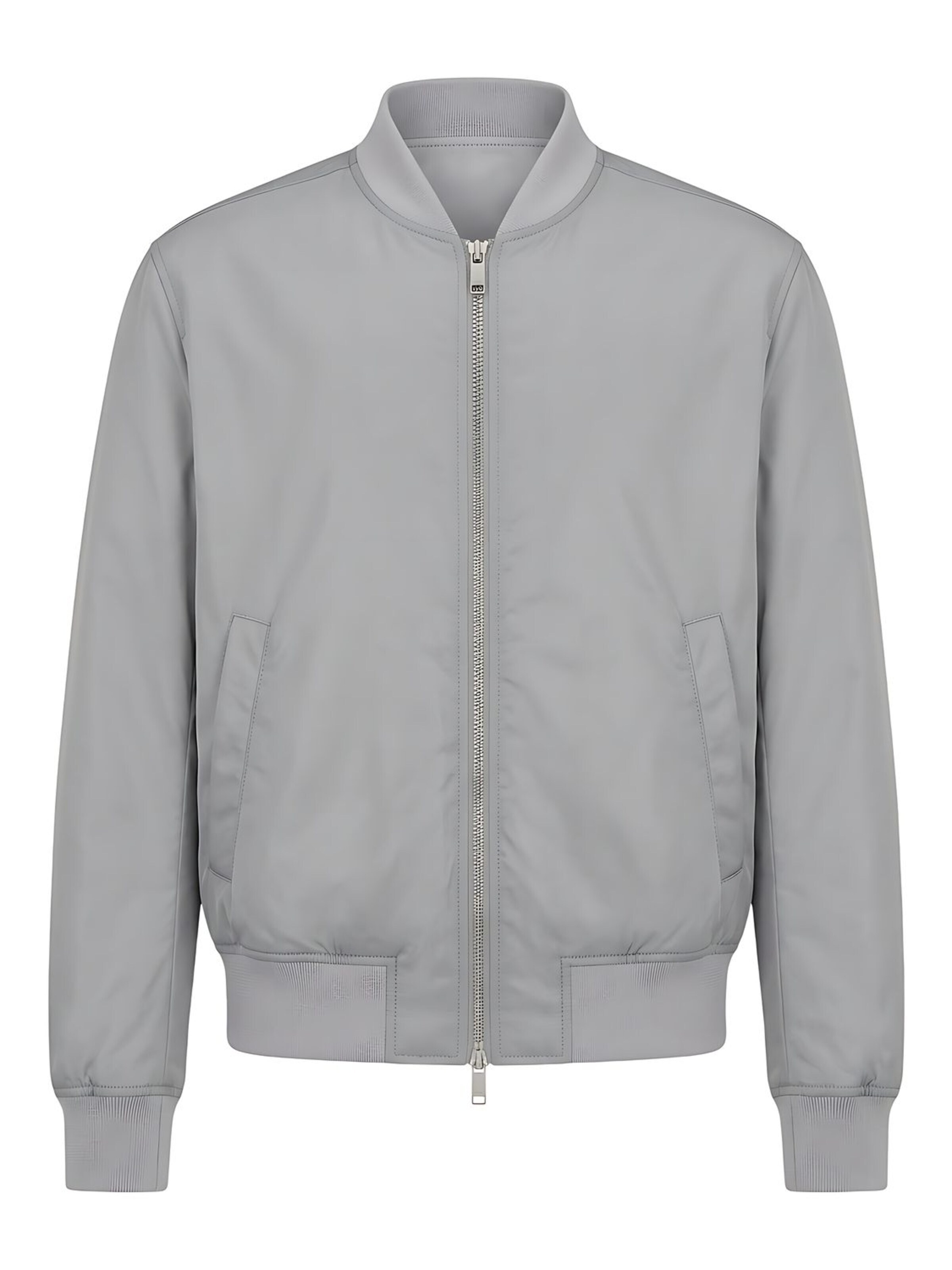CHRISTIAN DIOR Between-Season Jacket 'Dior Couture Bomber Jacke Herren hellblau' in Blue: front
