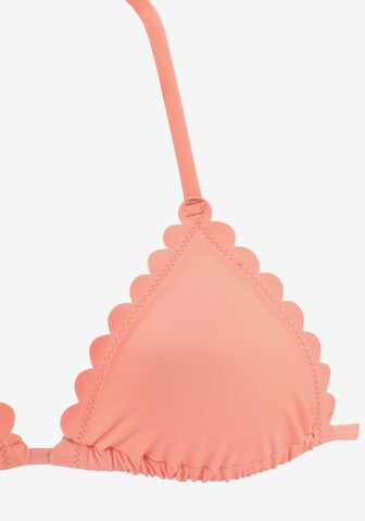 Triangolo Top per bikini di LASCANA in arancione