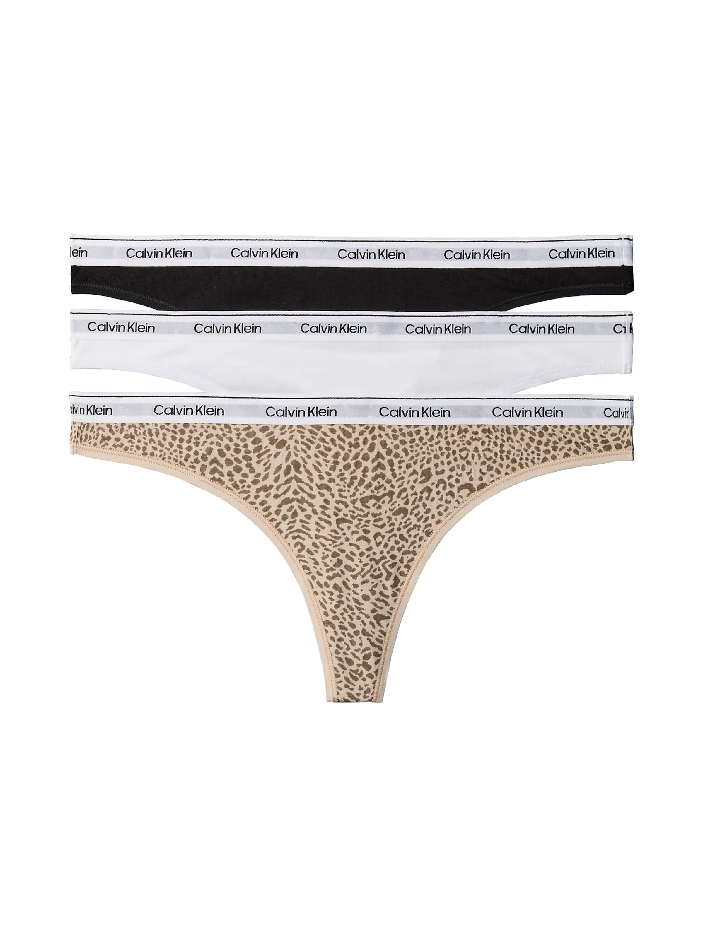 Calvin Klein Underwear Stringi w kolorze beżowy: przód